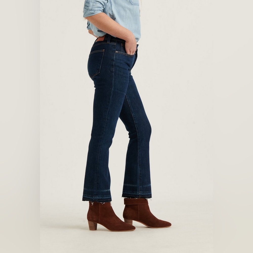 Lucky Brand mid-rise Ava crop mini boot jeans size 8/29